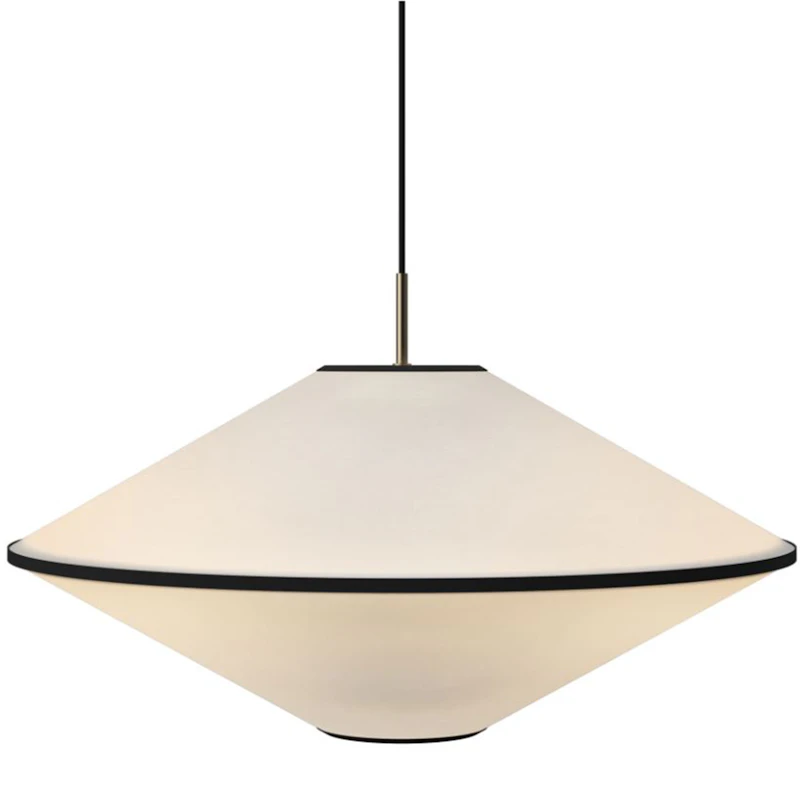 Tafta Hängelampe Ø65 cm, Schwarz/Altweiß