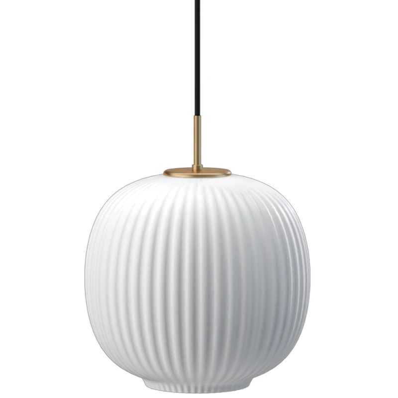 Vibra Hängelampe 26 cm, Opalweiß