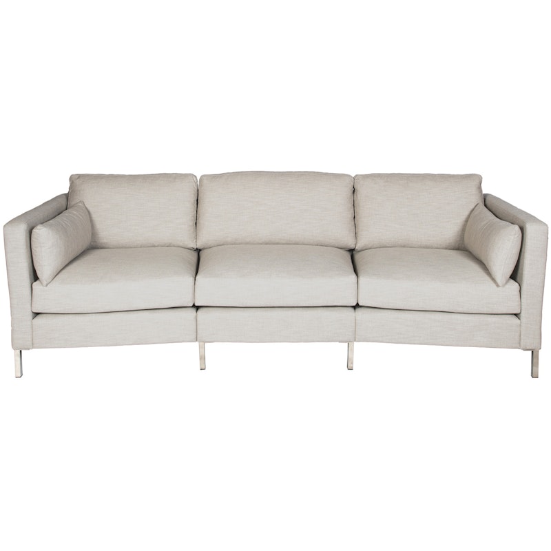 Wave Sofa 3-Sitzer Curved Pk1, Nolita Flint 11