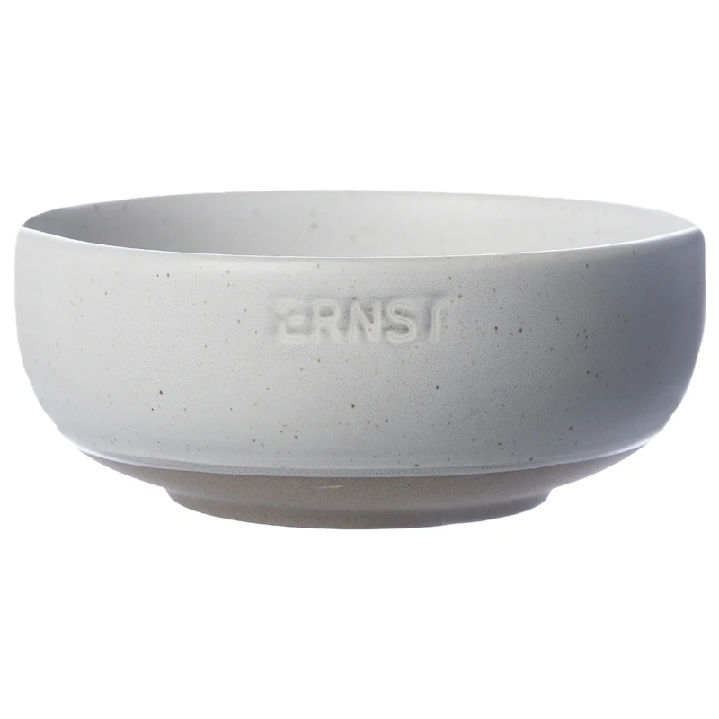 Schüssel Ø11 cm, Weiß/Natur