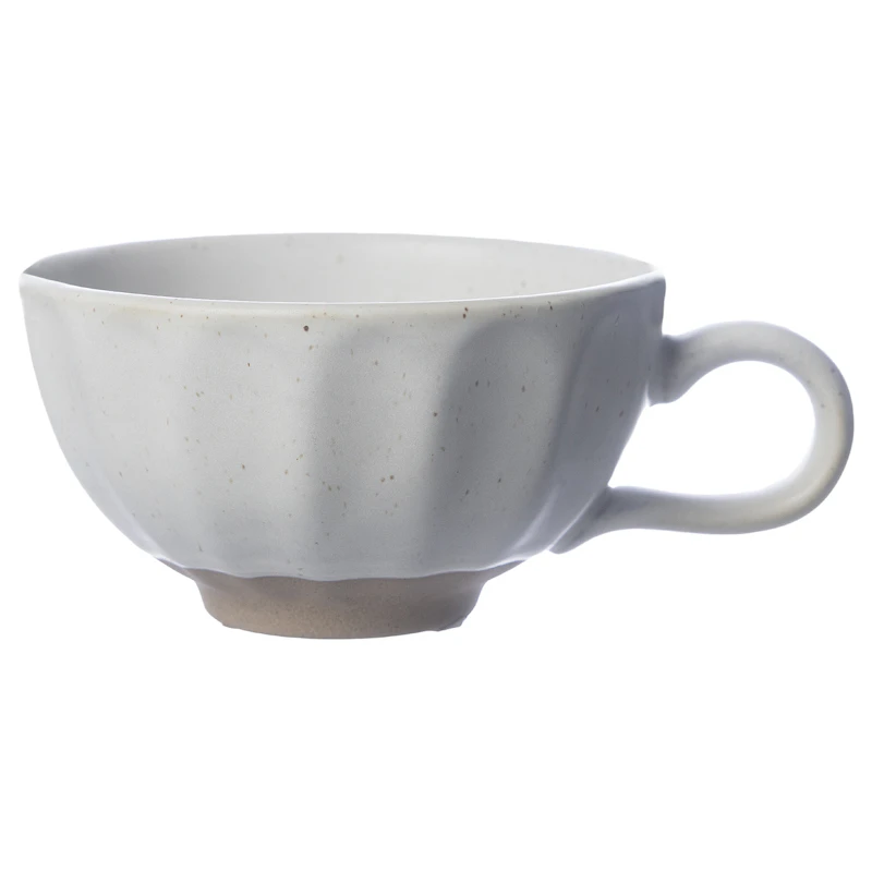 Tasse, Weiß/Natur
