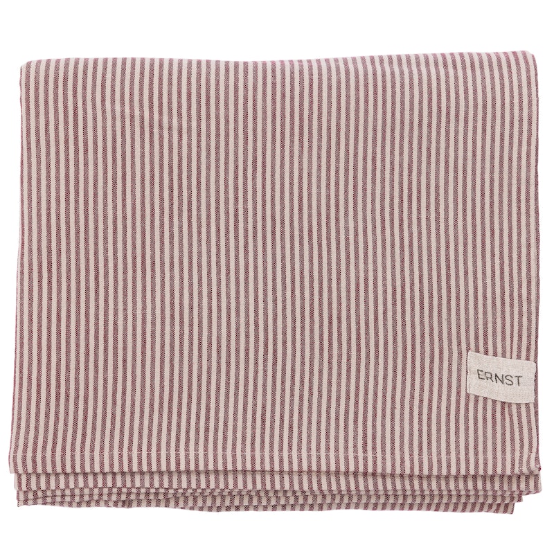 Tischdecke Gestreift 145x300 cm, Rot