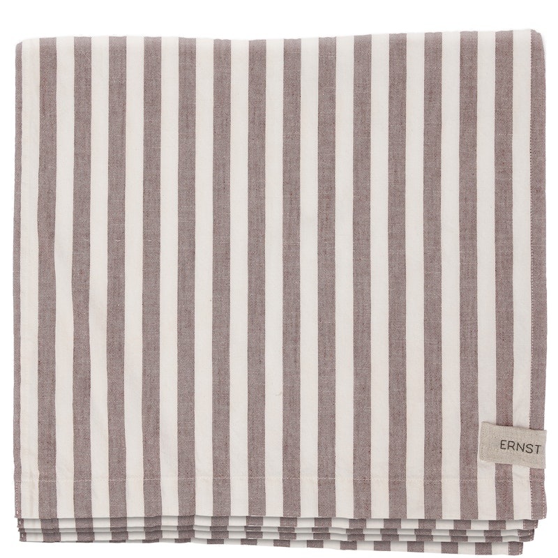 Tischdecke Breit Gestreift 145x300 cm, Rot