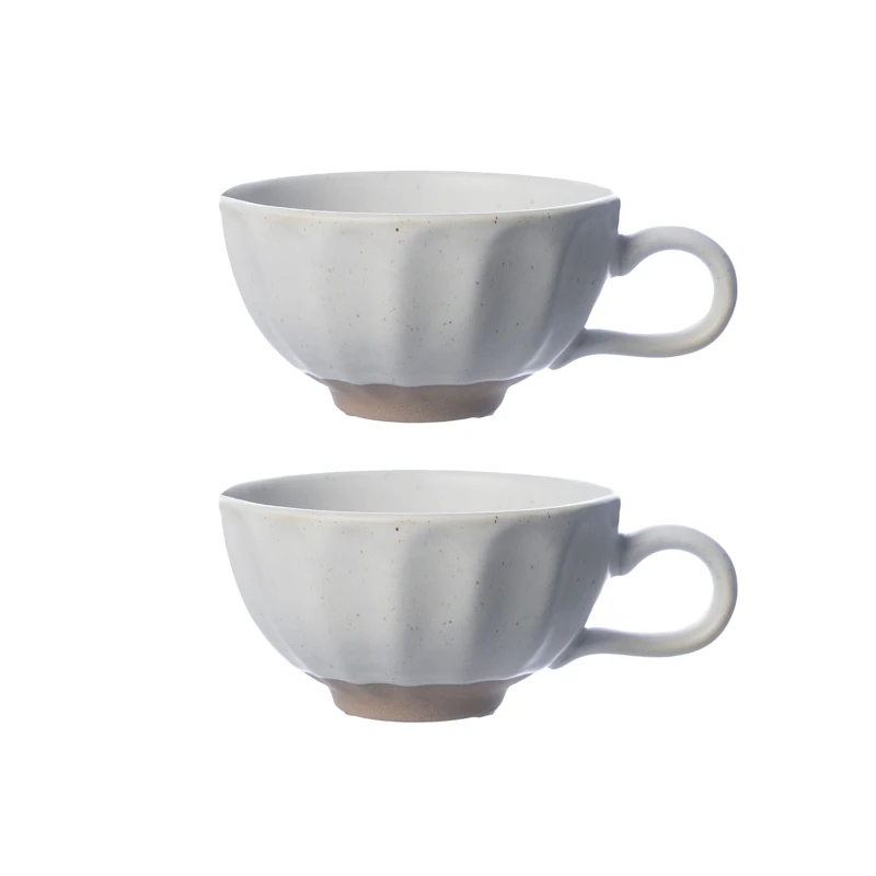 Kaffeetasse 2-er Set, Weiß
