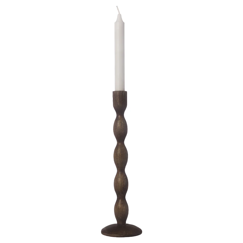 Kerzenhalter 31 cm, Dunkelbraun