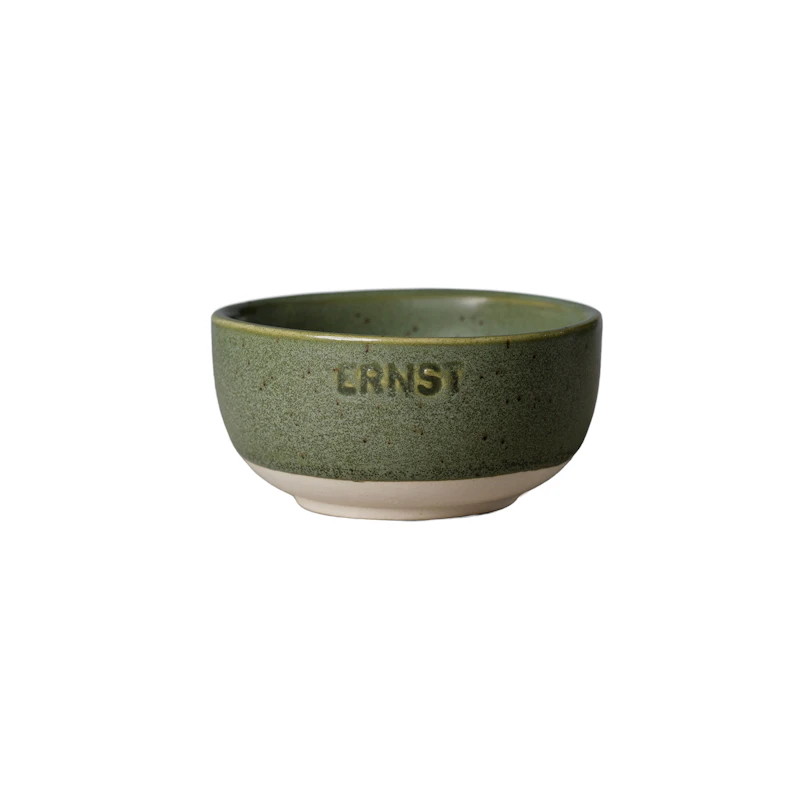 Schüssel 8 cm, Grün / Weiß