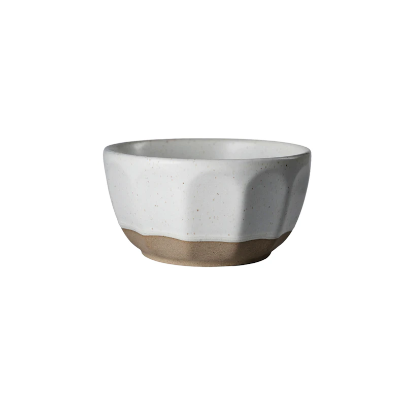 Schüssel 12 cm, Weiß / Natur