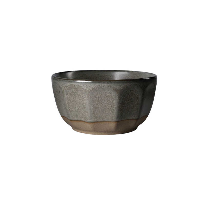 Schüssel 12 cm, Grau / Natur