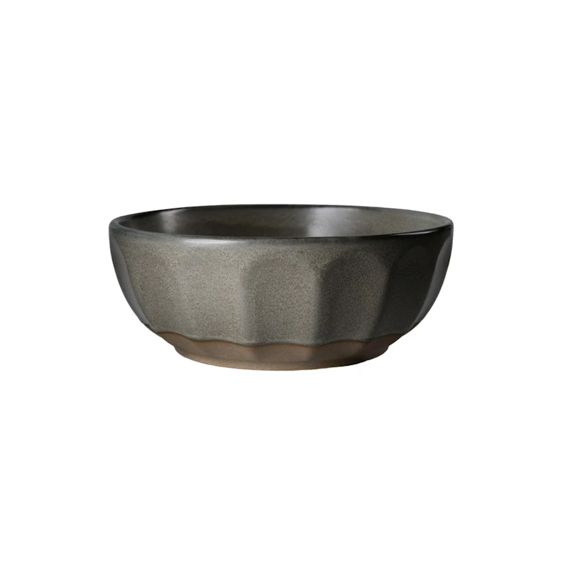 Schüssel 16 cm, Grau / Natur