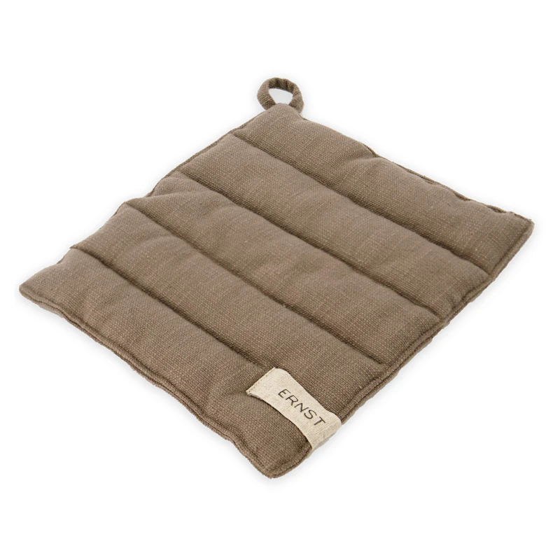 Topflappen 23x25 cm, Taupe