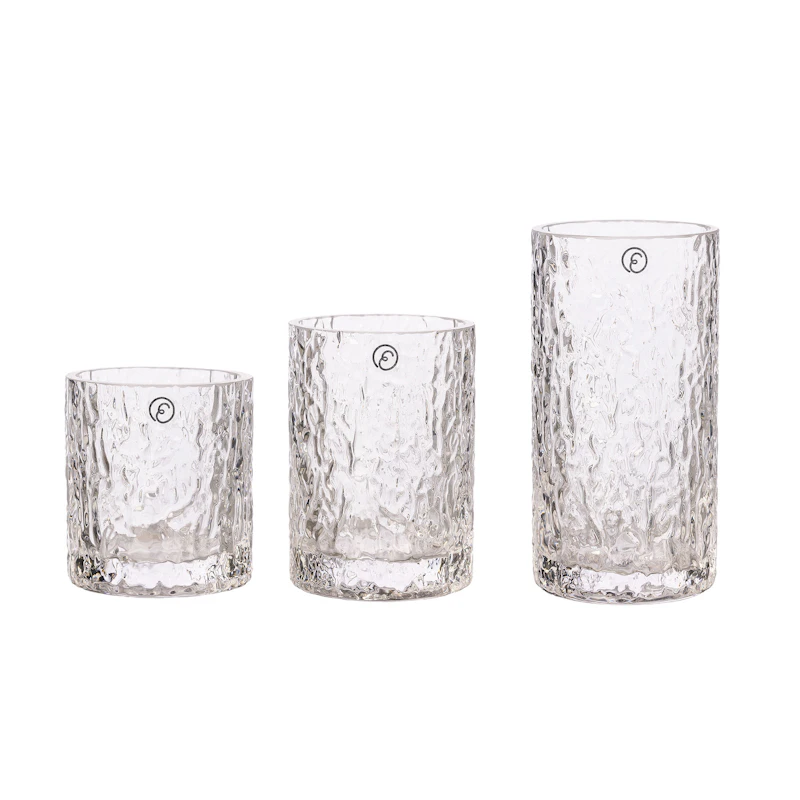 Vase Gemustert 3-er Set