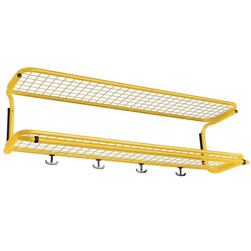 Classic Hutablage Doppelt Sun Yellow 60 cm