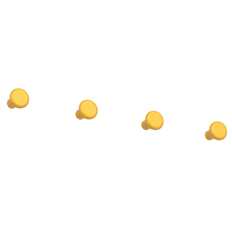 Classic Haken 4-er Set, Sun Yellow