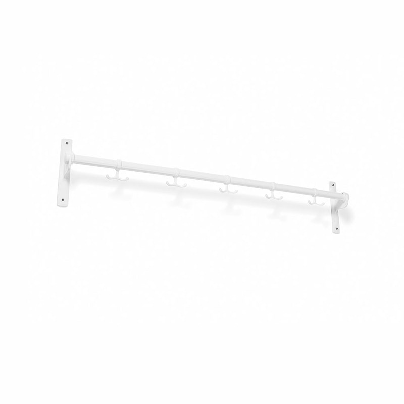 Nostalgi Hakenleiste 100 cm, Weiß