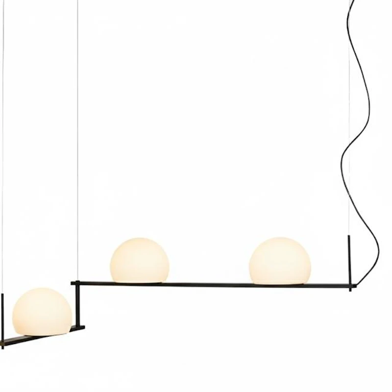 Circ Pendant Black