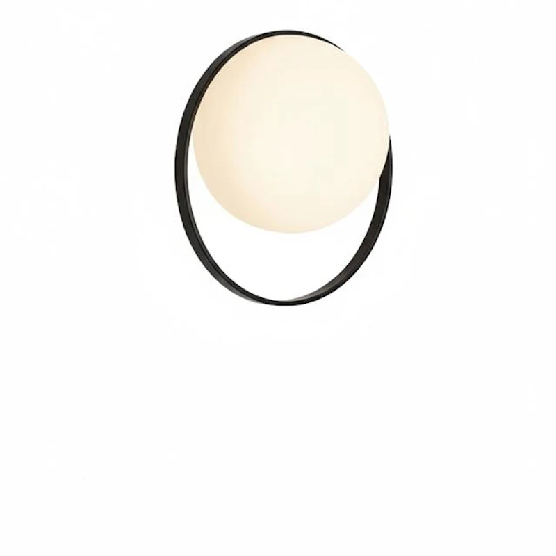 Circ Wall Lamp Black