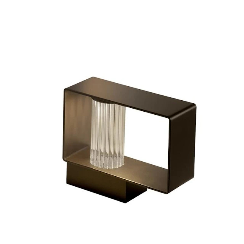 Frame Floor Lamp Low Bronze