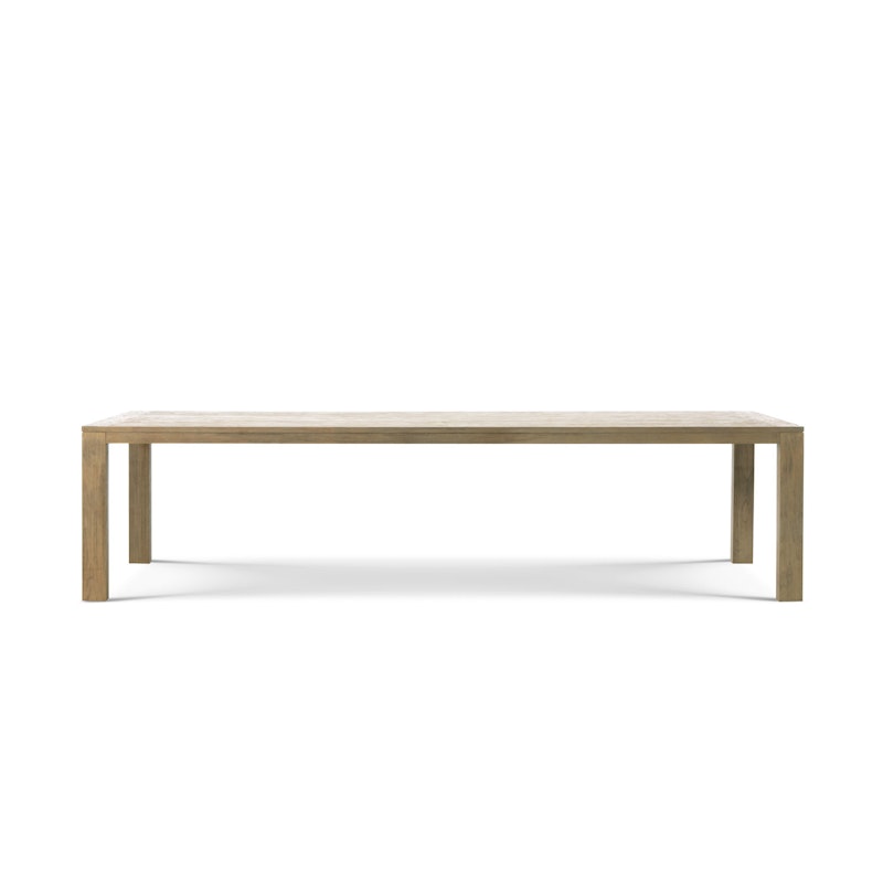 Costes Esstisch 300x110 cm, Pickled Teak