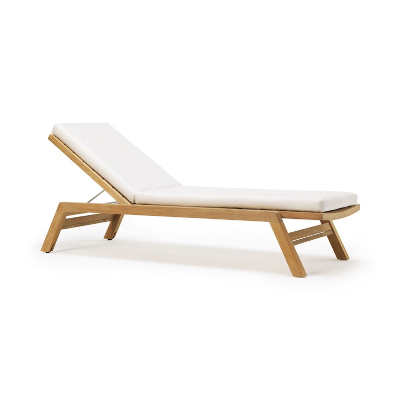 Costes Sunlounger Kissen, Natural white