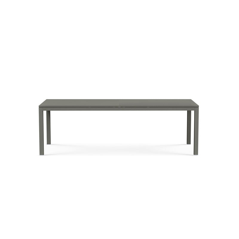 Flat XL Esstisch Ausziehbar 240-360x100 cm, Warm Grey