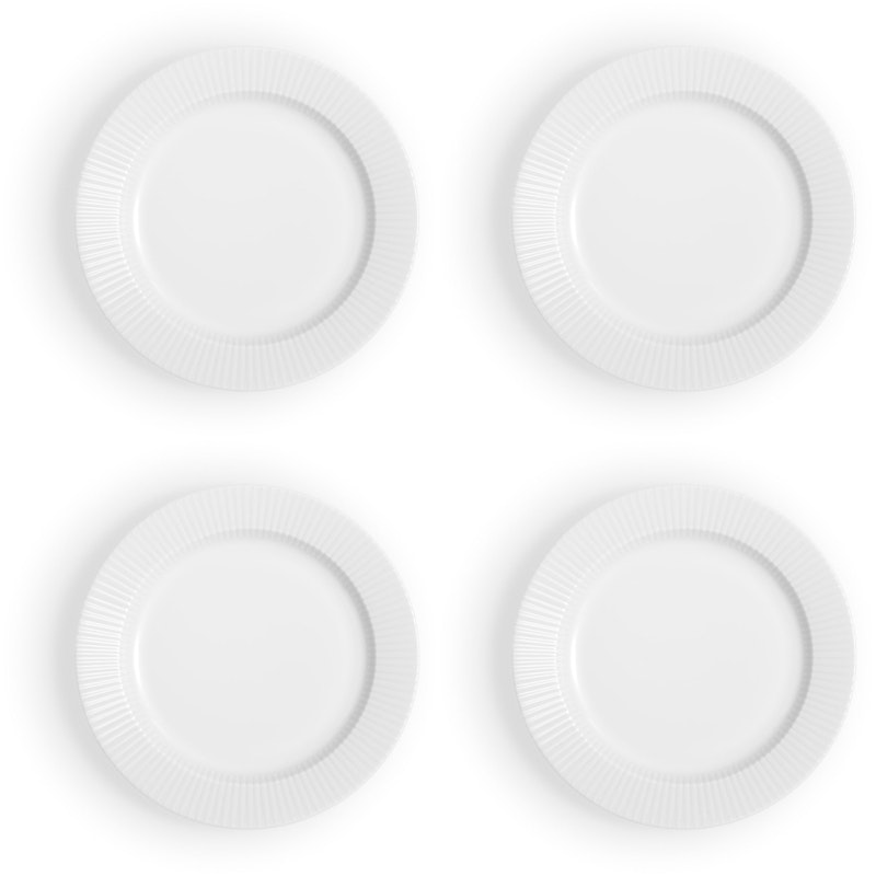 Legio Nova Beilagenteller 19 cm 4-er Set, Weiß