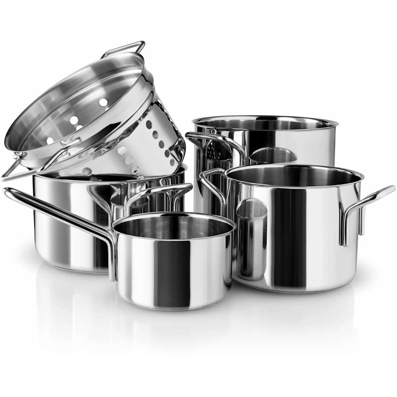 Stainless Steel Topfset 5-er Set
