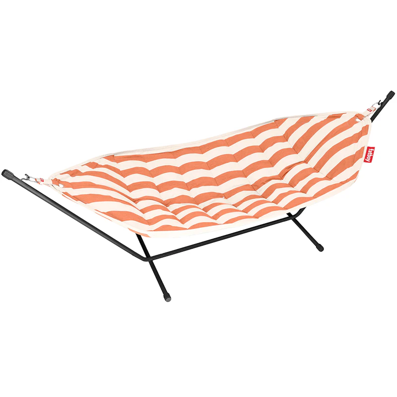 Headdemock Superb Hängematte, Stripe Orange Creme / Schwarz