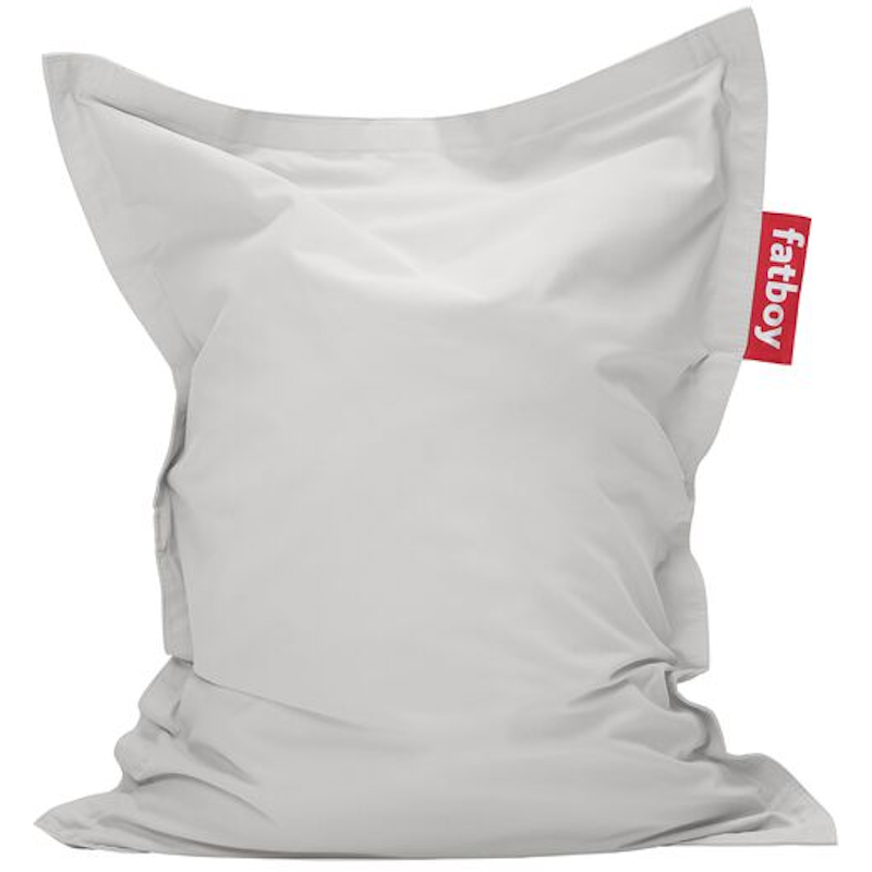 Junior Canvas Recycled Sitzsack, Cool Grey