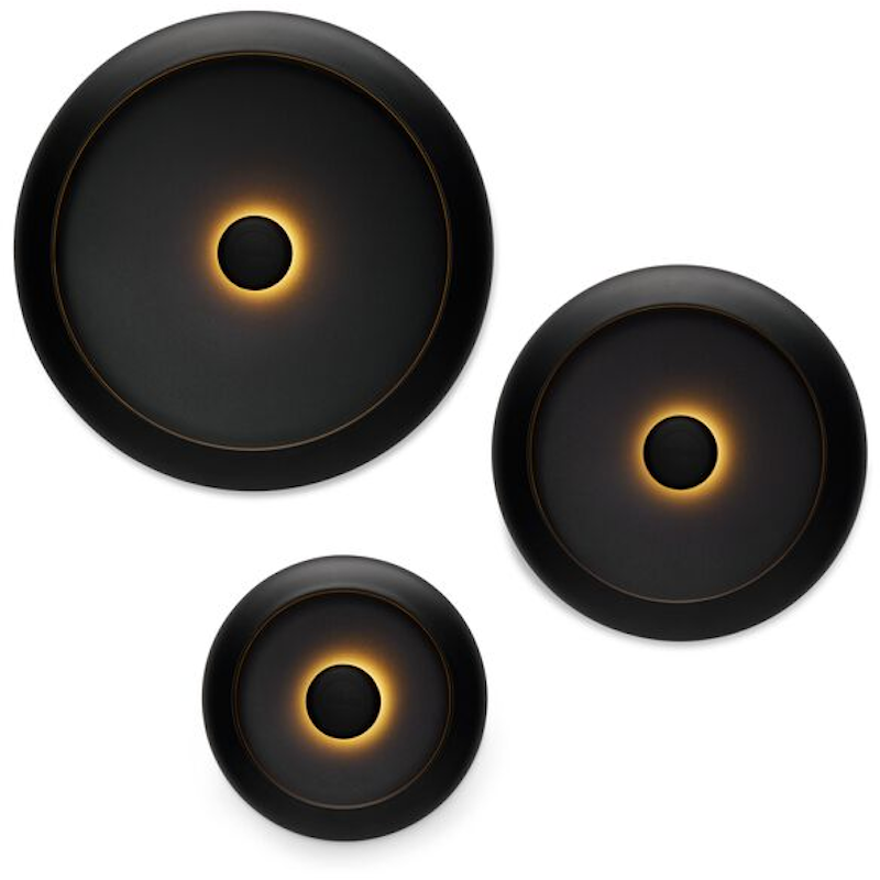 Oloha Trio Tragbar Lampe, Schwarz