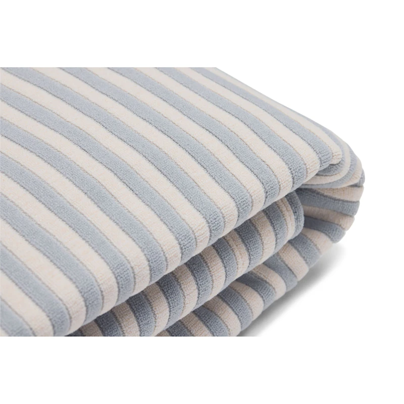 Original Slim Terry Bezug, Blizzard Blue / Creme