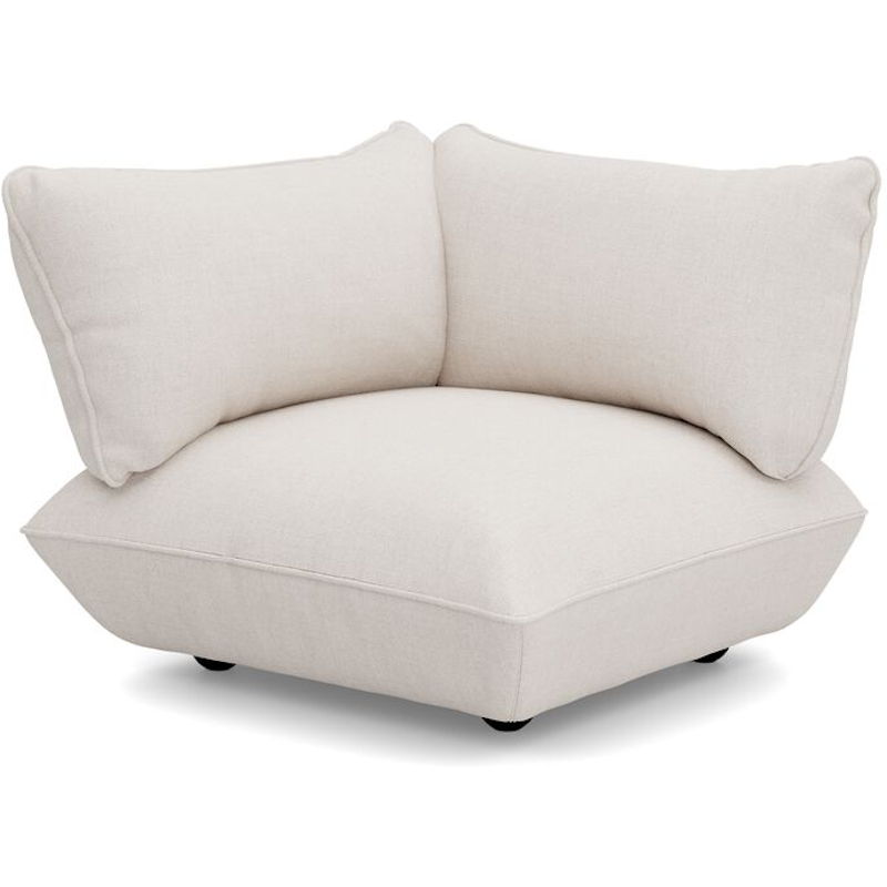Sumo Boucle Recycled Eckstück, Creme