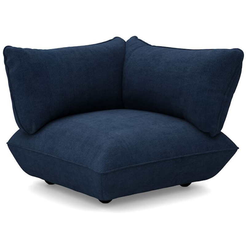 Sumo Right Cord Recycled Eckstück, Deep Blue