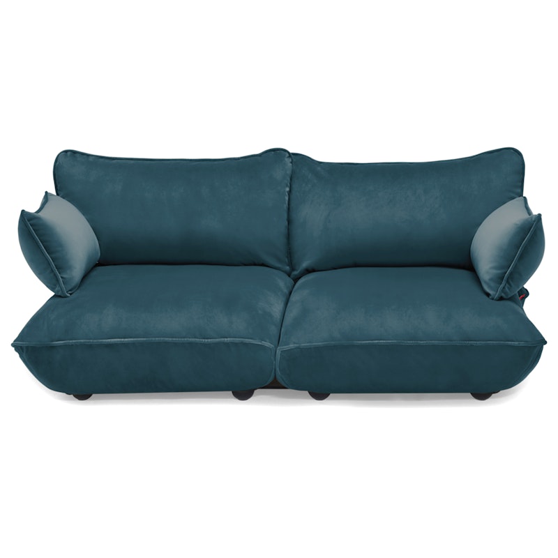 Sumo 3-Sitzer-Sofa Samt, Petrol