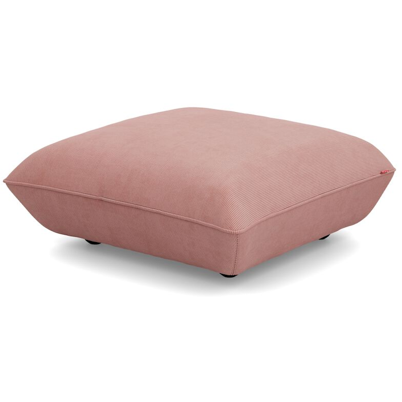 Sumo Cord Recycled Hocker, Soft Pink