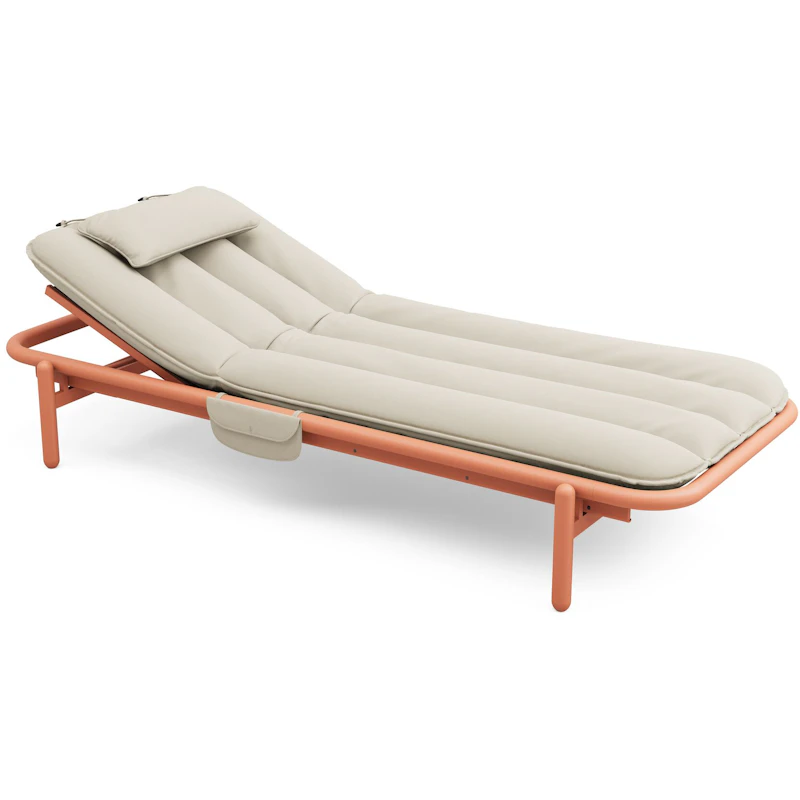 Sunbun Tagesliege Outdoor, Terracotta / Sahara