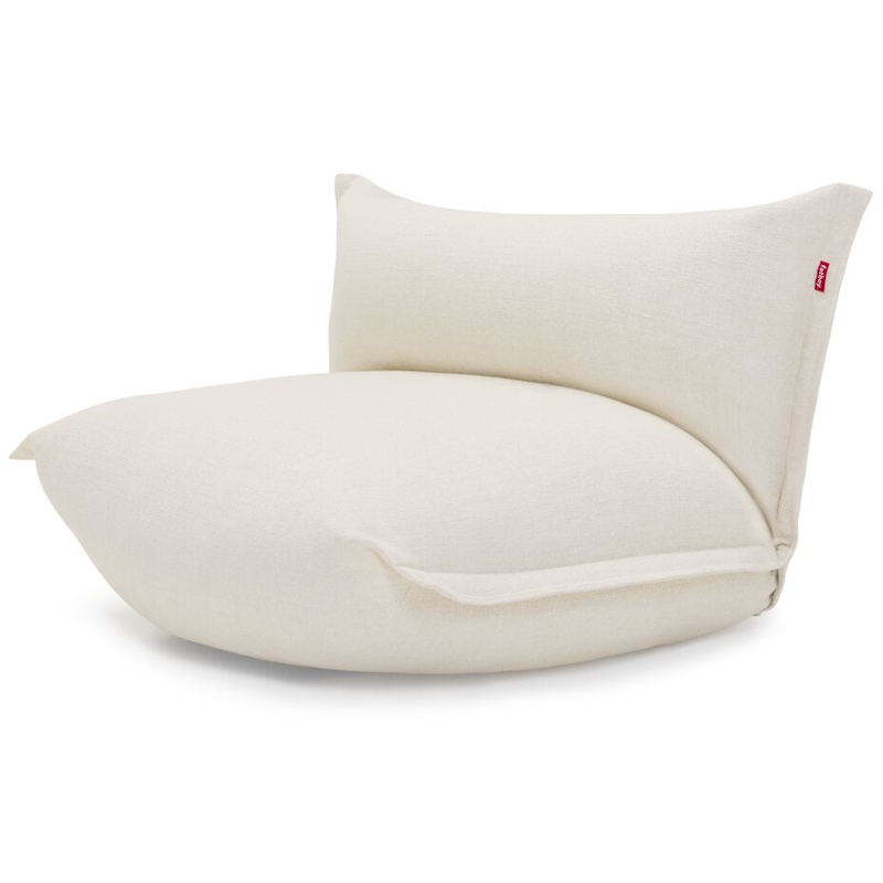 The BonBaron Slim Boucle Loungesessel, Creme