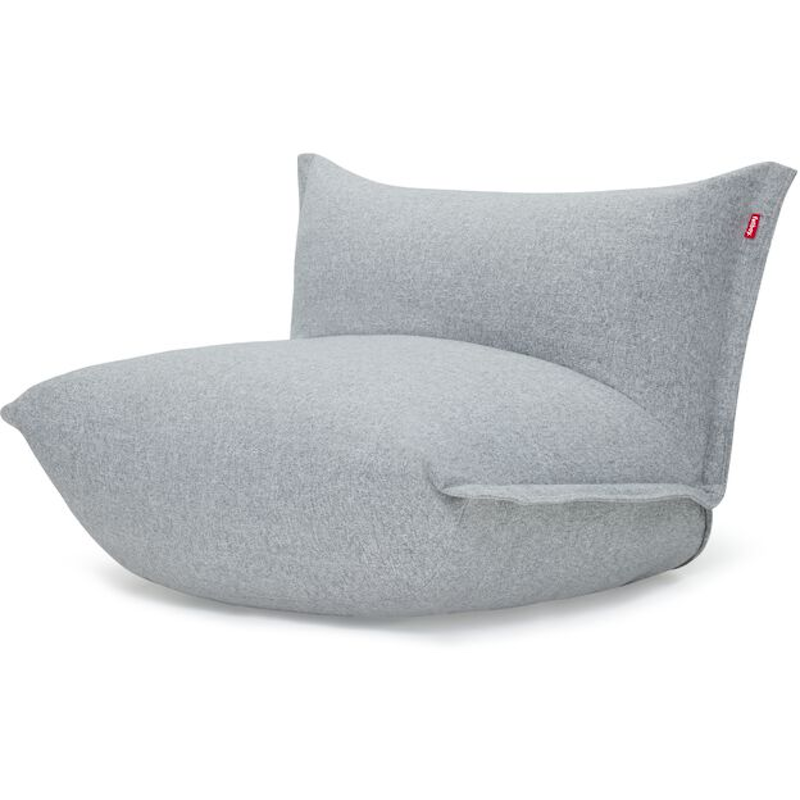 The BonBaron Slim Boucle Loungesessel, Grau