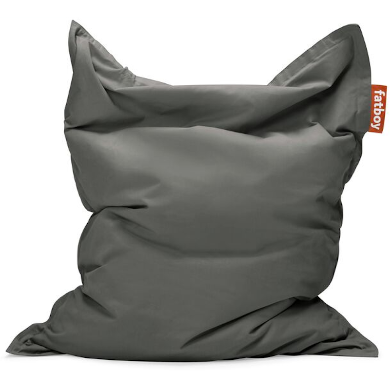 Original Canvas Recycled Sitzsack, Charcoal Grey