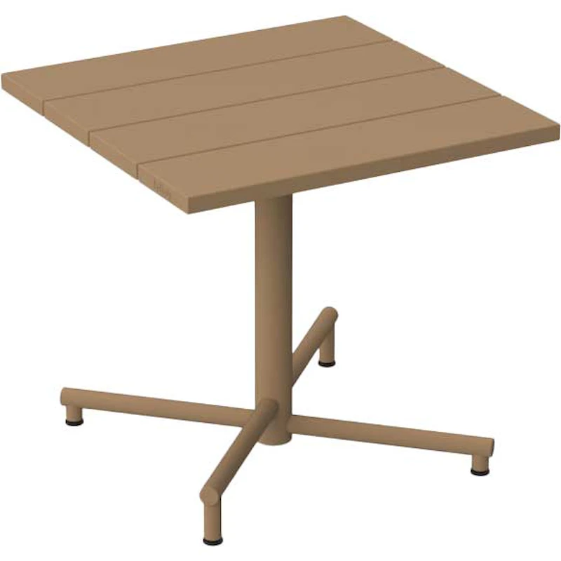 Fred's Bistrotisch 80x80 cm, Mochaccino