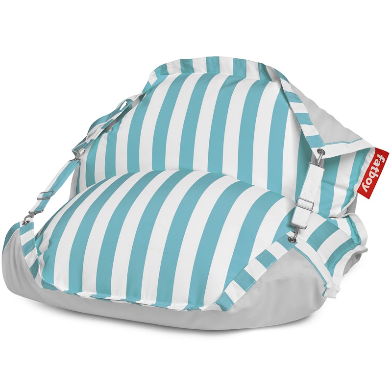 Original Floatzac Schwimmender Sitzsack, Stripe Azure