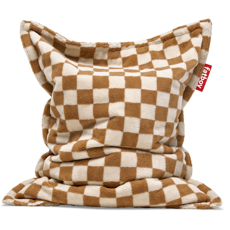 Original Slim Teddy Chess Sitzsack, Almond Creme