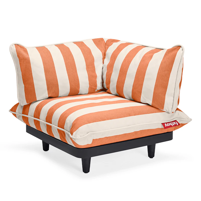 Paletti Linkes Eckmodul, Orange / Creme