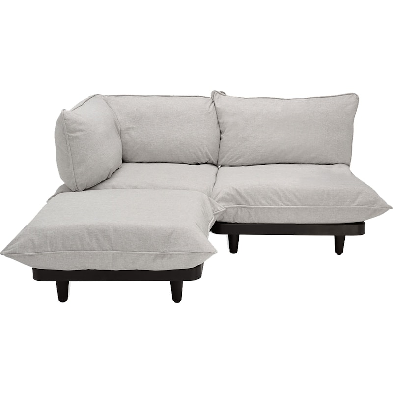 Paletti Modulsofa 2-Sitzer mit Sonnenliege, Mist Beige