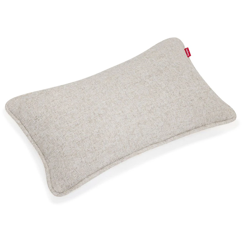 Puff Boucle Recycled Kissen, Beige