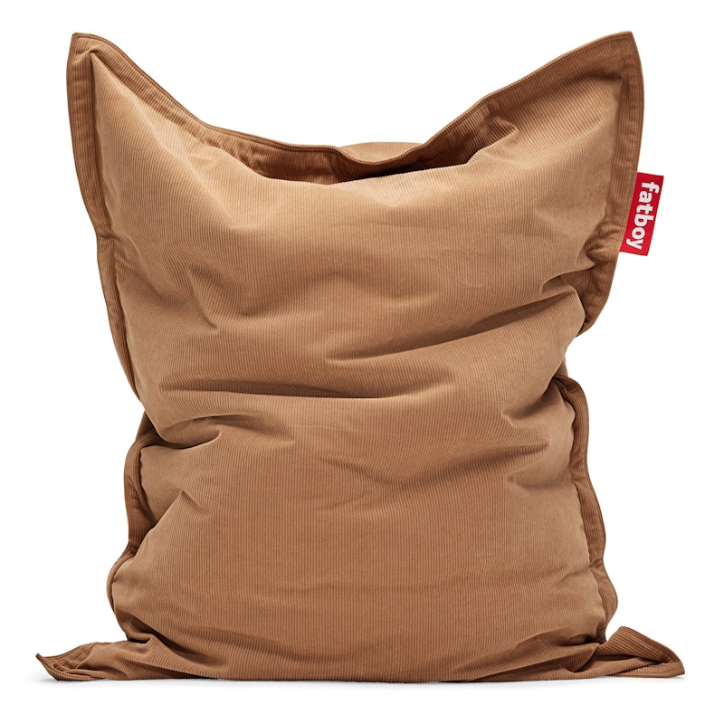 Recycled Original Slim Cord Sitzsack, Teddybear