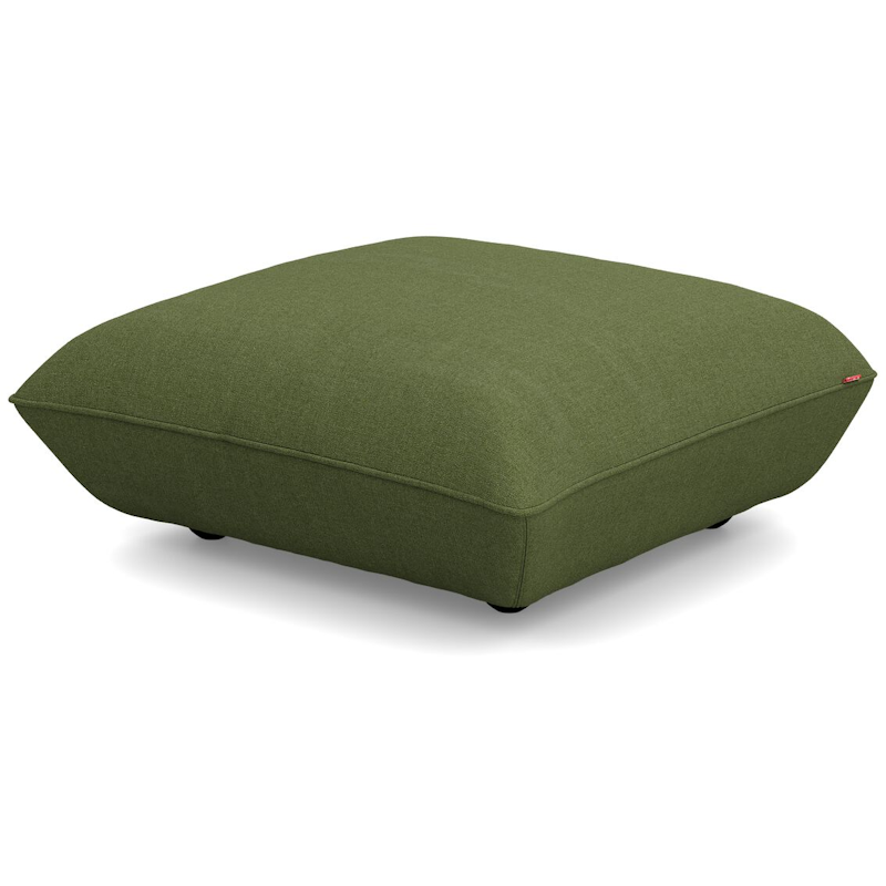 Sumo Boucle Recycled Hocker, Leaf Green