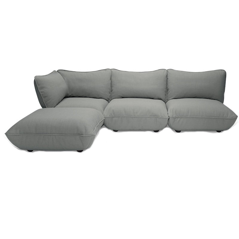 Sumo Corner Sofa, Mouse Grey