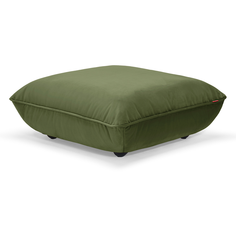 Sumo Fußhocker Samt, Deep Green