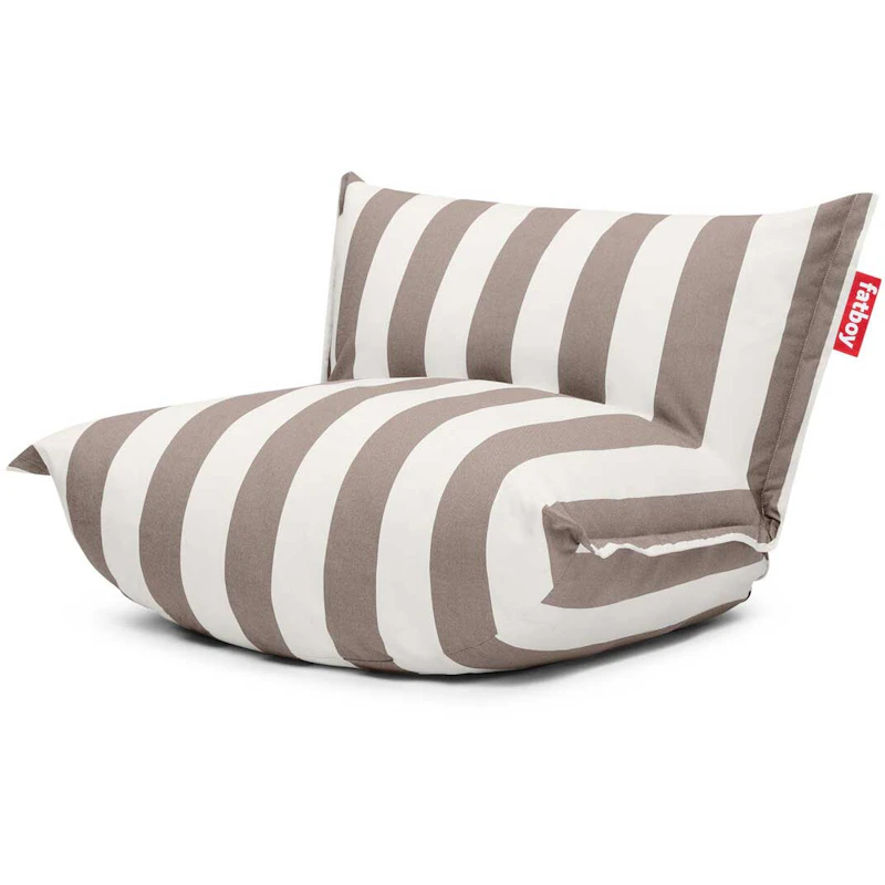 The BonBaron Stuhl , Stripe Cacao