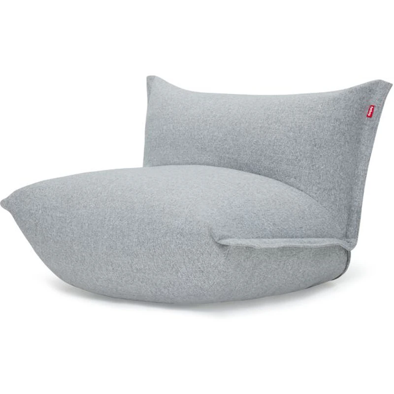 The BonBaron Slim Boucle Loungesessel, Grau